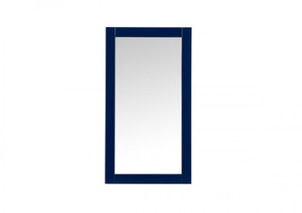 Aqua vanity mirror 18x32 inch in blue (758|VM21832BL)