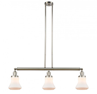 Bellmont - 3 Light - 39 inch - Polished Nickel - Stem Hung - Island Light (3442|213-PN-G191)