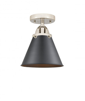 Appalachian - 1 Light - 8 inch - Polished Nickel - Semi-Flush Mount (3442|288-1C-PN-M13-BK-LED)