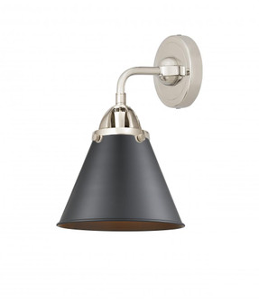 Appalachian - 1 Light - 8 inch - Polished Nickel - Sconce (3442|288-1W-PN-M13-BK)