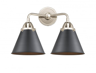 Appalachian - 2 Light - 16 inch - Polished Nickel - Bath Vanity Light (3442|288-2W-PN-M13-BK-LED)
