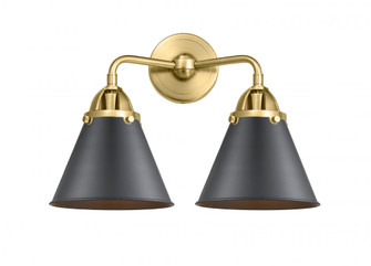Appalachian - 2 Light - 16 inch - Satin Gold - Bath Vanity Light (3442|288-2W-SG-M13-BK)