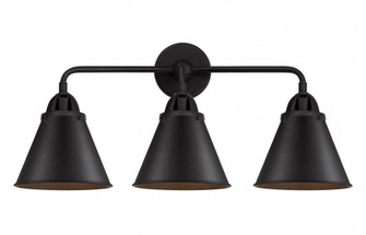 Appalachian - 3 Light - 26 inch - Matte Black - Bath Vanity Light (3442|288-3W-BK-M13-BK)