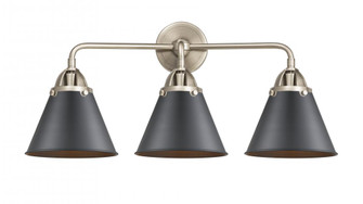 Appalachian - 3 Light - 26 inch - Brushed Satin Nickel - Bath Vanity Light (3442|288-3W-SN-M13-BK-LED)