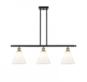 Berkshire - 3 Light - 36 inch - Black Antique Brass - Cord hung - Island Light (3442|516-3I-BAB-GBC-81)