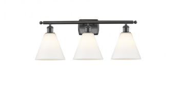 Berkshire - 3 Light - 28 inch - Oil Rubbed Bronze - Bath Vanity Light (3442|516-3W-OB-GBC-81)