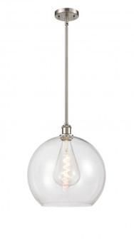 Athens - 1 Light - 14 inch - Brushed Satin Nickel - Pendant (3442|516-1S-SN-G122-14)