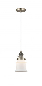 Canton - 1 Light - 5 inch - Antique Brass - Cord hung - Mini Pendant (3442|201CSW-AB-G181S)