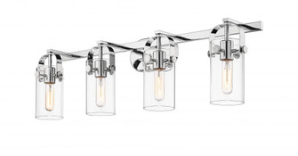 Pilaster - 4 Light - 35 inch - Polished Chrome - Bath Vanity Light (3442|423-4W-PC-4CL)