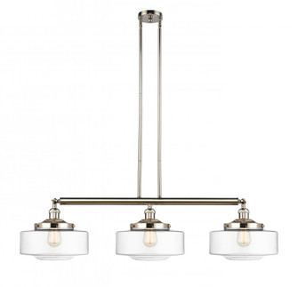Bridgeton - 3 Light - 44 inch - Polished Nickel - Stem Hung - Adjustable Island Light (3442|213-PN-G692-12-LED)