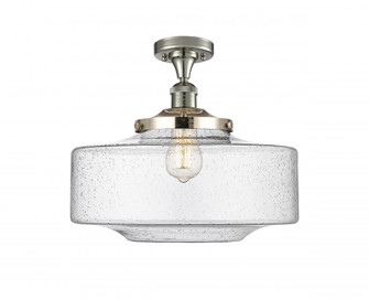 Bridgeton - 1 Light - 12 inch - Polished Nickel - Semi-Flush Mount (3442|517-1CH-PN-G694-16-LED)