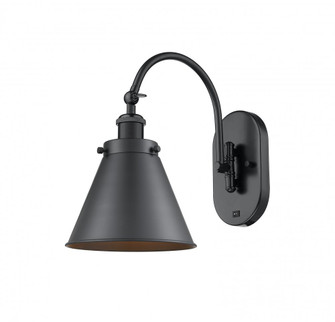 Appalachian - 1 Light - 8 inch - Matte Black - Adjustable Swing Arm (3442|918-1W-BK-M13-BK-LED)