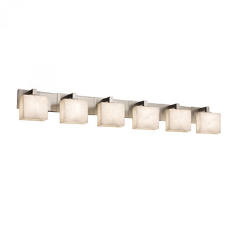 Modular 6-Light LED Bath Bar (254|CLD-8926-55-NCKL-LED6-4200)