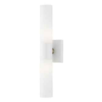 Textured White ADA 2-Light Vanity Sconce (108|10102-13)