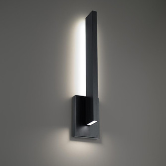 MAKO 22IN OUTDOOR SCONCE 3000K 3CCT (3612|WS-W18122-30-BK)