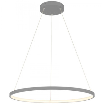 Dual Voltage LED Pendant (7|52067LEDD-GRY/ACR)