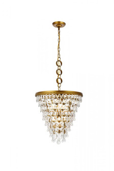 Nordic 5 lights brass pendant (758|1219D18BR/RC)