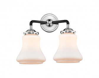 Bellmont - 2 Light - 14 inch - Black Polished Nickel - Bath Vanity Light (3442|284-2W-BPN-G191)