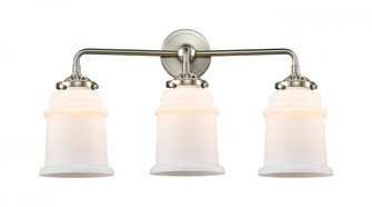 Canton - 3 Light - 24 inch - Brushed Satin Nickel - Bath Vanity Light (3442|284-3W-SN-G181-LED)