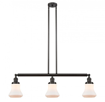 Bellmont - 3 Light - 39 inch - Oil Rubbed Bronze - Stem Hung - Adjustable Island Light (3442|213-OB-G191-LED)