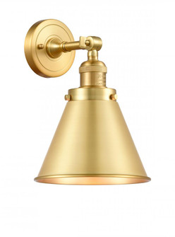 Appalachian - 1 Light - 8 inch - Satin Gold - Adjustable Sconce (3442|203-SG-M13-SG)