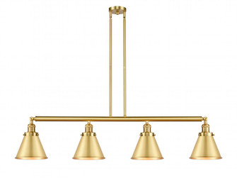 Appalachian - 4 Light - 52 inch - Satin Gold - Stem Hung - Adjustable Island Light (3442|214-SG-M13-SG-LED)