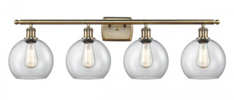Athens - 4 Light - 38 inch - Antique Brass - Bath Vanity Light (3442|516-4W-AB-G122)
