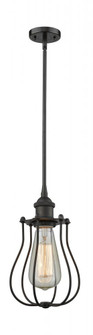 Muselet - 1 Light - 6 inch - Oil Rubbed Bronze - Mini Pendant (3442|516-1S-OB-CE513)