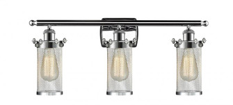 Bleecker - 3 Light - 24 inch - Polished Chrome - Bath Vanity Light (3442|516-3W-PC-CE219-LED)