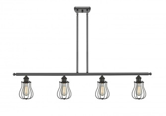 Muselet - 4 Light - 48 inch - Oil Rubbed Bronze - Stem hung - Island Light (3442|516-4I-OB-CE513)