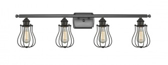 Muselet - 4 Light - 36 inch - Oil Rubbed Bronze - Bath Vanity Light (3442|516-4W-OB-CE513)