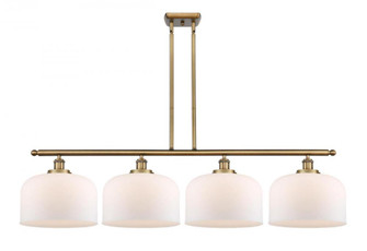 Bell - 4 Light - 48 inch - Brushed Brass - Stem Hung - Island Light (3442|916-4I-BB-G71-L)