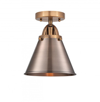 Appalachian - 1 Light - 8 inch - Antique Copper - Semi-Flush Mount (3442|288-1C-AC-M13-AC)
