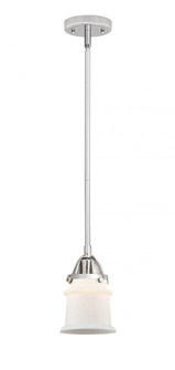 Canton - 1 Light - 5 inch - Polished Chrome - Stem hung - Mini Pendant (3442|288-1S-PC-G181S-LED)
