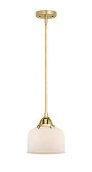 Bell - 1 Light - 8 inch - Satin Gold - Stem hung - Mini Pendant (3442|288-1S-SG-G71)