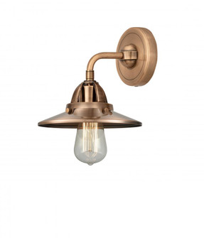 Railroad - 1 Light - 8 inch - Antique Copper - Sconce (3442|288-1W-AC-M3-AC)