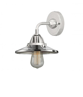 Railroad - 1 Light - 8 inch - Polished Chrome - Sconce (3442|288-1W-PC-M7-PC)