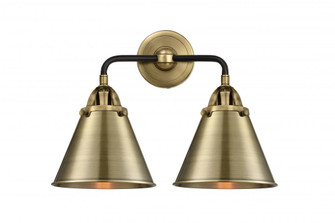Appalachian - 2 Light - 16 inch - Black Antique Brass - Bath Vanity Light (3442|288-2W-BAB-M13-AB-LED)
