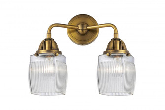 Colton - 2 Light - 14 inch - Brushed Brass - Bath Vanity Light (3442|288-2W-BB-G302)