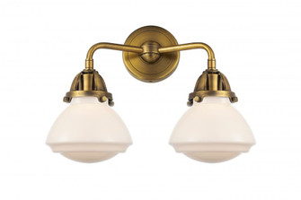 Olean - 2 Light - 15 inch - Brushed Brass - Bath Vanity Light (3442|288-2W-BB-G321-LED)