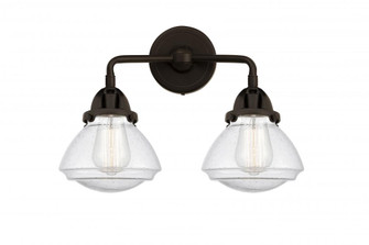Olean - 2 Light - 15 inch - Oil Rubbed Bronze - Bath Vanity Light (3442|288-2W-OB-G324)