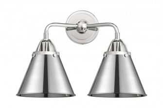 Appalachian - 2 Light - 16 inch - Polished Chrome - Bath Vanity Light (3442|288-2W-PC-M13-PC-LED)