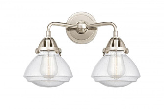 Olean - 2 Light - 15 inch - Polished Nickel - Bath Vanity Light (3442|288-2W-PN-G324-LED)