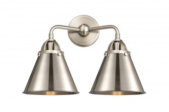 Appalachian - 2 Light - 16 inch - Brushed Satin Nickel - Bath Vanity Light (3442|288-2W-SN-M13-SN-LED)