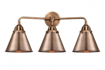 Appalachian - 3 Light - 26 inch - Antique Copper - Bath Vanity Light (3442|288-3W-AC-M13-AC-LED)