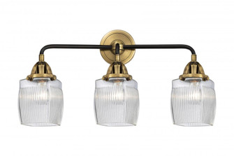 Colton - 3 Light - 24 inch - Black Antique Brass - Bath Vanity Light (3442|288-3W-BAB-G302-LED)