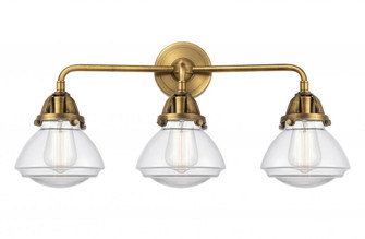 Olean - 3 Light - 25 inch - Brushed Brass - Bath Vanity Light (3442|288-3W-BB-G322-LED)