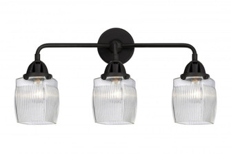 Colton - 3 Light - 24 inch - Matte Black - Bath Vanity Light (3442|288-3W-BK-G302)