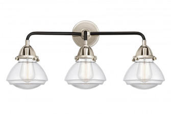 Olean - 3 Light - 25 inch - Black Polished Nickel - Bath Vanity Light (3442|288-3W-BPN-G322-LED)