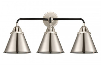 Appalachian - 3 Light - 26 inch - Black Polished Nickel - Bath Vanity Light (3442|288-3W-BPN-M13-PN-LED)
